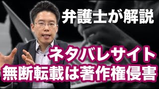 「ネタバレサイト」の無断転載、著作権の侵害で違法と判断！