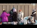 Chicago begins evicting migrants from shelters