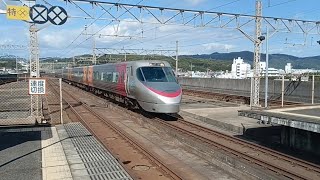 しおかぜ13号松山行児島駅入線