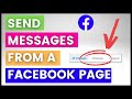 How To Send Messages From A Facebook Page Using Meta Business Suite? [in 2024]