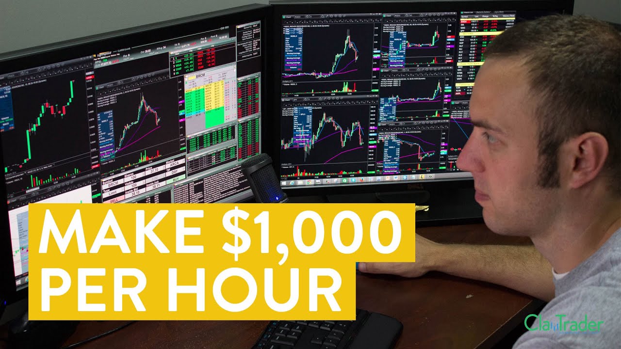 [LIVE] Day Trading | How To Make $1,000 Per Hour (Trade Stocks Online ...