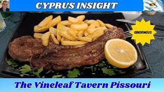 The Vineleaf Tavern Pissouri Cyprus - Most Definitely Triple Delish.