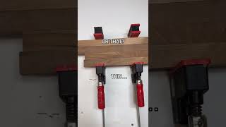 Parallel vs Pipe clamps? 🤔 #thisorthat #woodworking #clamps