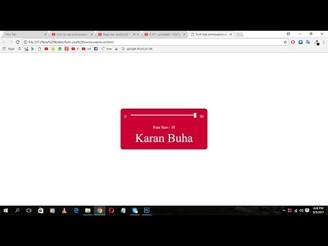 how to increase decrease font size using javascript in html how to increase decrease font size using javascript in html