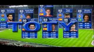 FUT 13 Free players !! TOTY TEAM OF THE WEEK