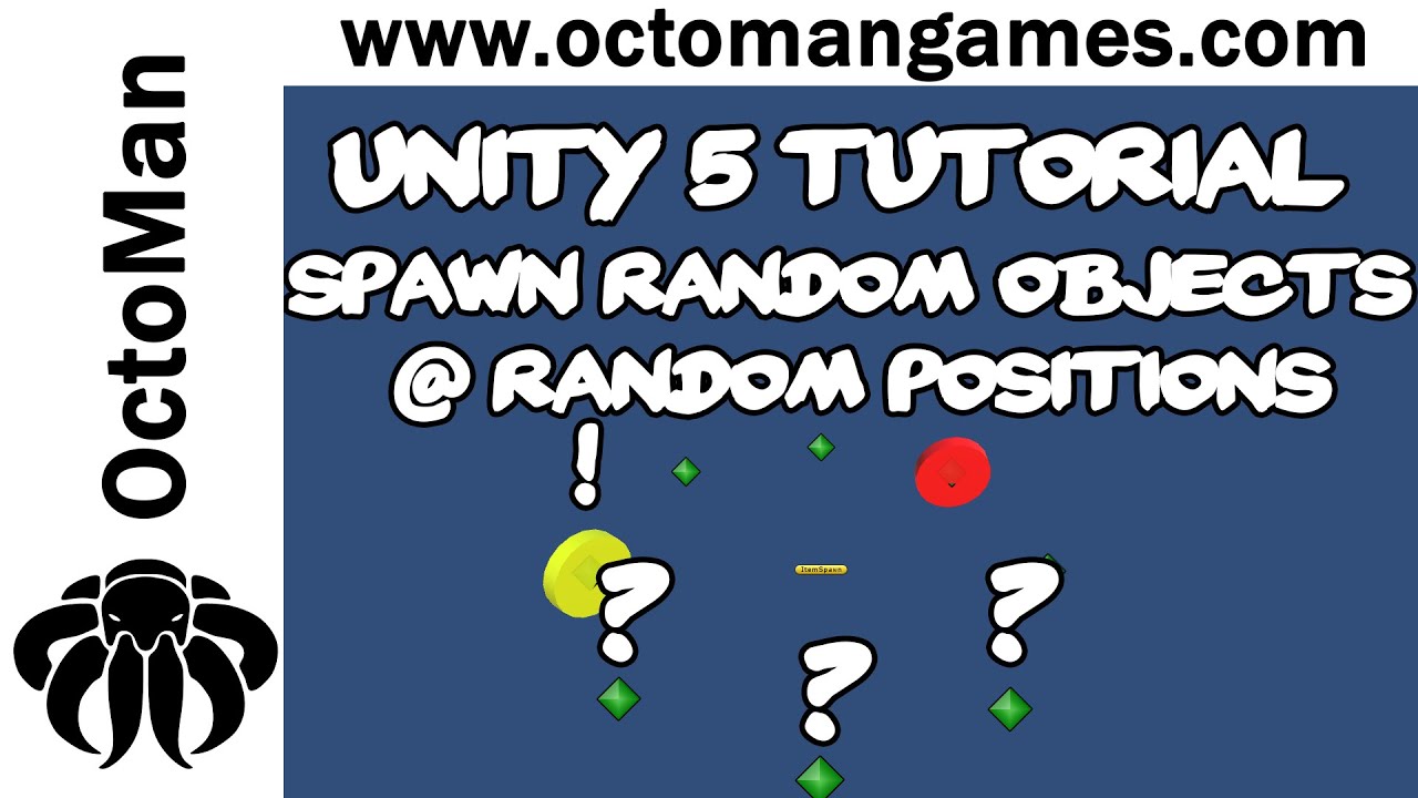 Unity 5 Tutorial: Spawn Random Objects At Random Positions C# - YouTube