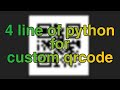 Make QRCODE in just 4 line of python | with example