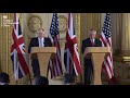 Boris Johnson's press conference with Rex Tillerson, September 2017