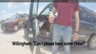 Callaway County traffic stop of Clay Willingham