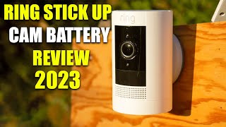 RING STICK UP CAM BATTERY REVIEW [2023] A VERSATILE WIRELESS HD SECURITY CAMERA FOR HOME SECURITY