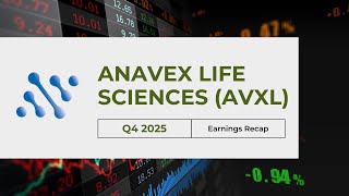 Anavex Life Sciences (AVXL) Q4 2025 Earnings | HUGE Alzheimer’s Breakthrough Data