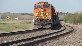 BNSF Ravenna and Sand Hills Sub!  2023 May 4th