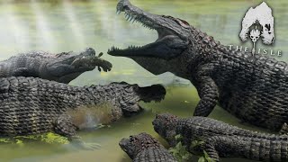 The Giant Crocodile Family!!! - The Isle
