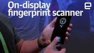 Vivo on-display fingerprint sensor hands-on at CES 2018