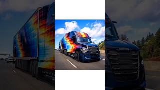 Daimler Truck unveils advanced Freightliner SuperTruck II 💥 #short