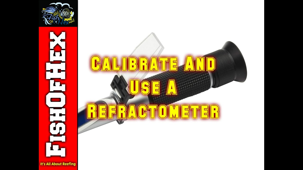 How To Use Calibrate A Refractometer To Measure Salinity Beginner How To Use Calibrate A Refractometer To Measure Salinity Beginner