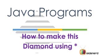 61 Java Patterns The Diamond Part 1 |