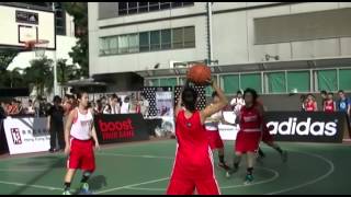 街頭三人籃球比賽：思維 VS 天狼 B 20141122