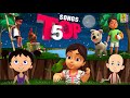 Top 5 Songs | Cartoon Songs | Kids Animation Songs Malayalam