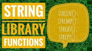 String library functions in C #14