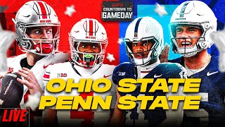 🚨 LIVE: No.4 Ohio St. - No.3 Penn St. | Win or bust for Ryan Day? | Countdown to GameDay