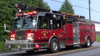 Hecktown Volunteer Fire Company Engine 5311 Responding