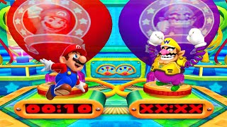 Mario Party 5 Minigames - Mario vs Wario vs Toad vs Yoshi
