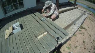 Terasa be varztu ( терраса без шурупов) Hidden Deck Fastener