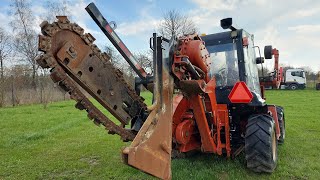 Koparka łańcuchowa, pługoukładacz Ditch Witch RT115 Combo Trencher-Tech