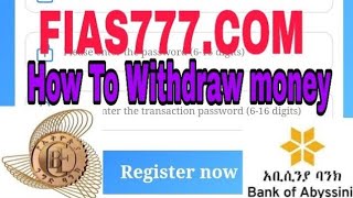 Fias 777 How To Withdraw Money