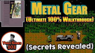 Metal Gear NES Walkthrough | Video Games 101