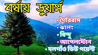 Dooars Tour | Gairibas | Jhalong | Bindu | Apple Stone | Dalgaon View Point | Jaldhaka River #dooars