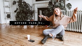 I'M MOVING! + EMPTY FLAT TOUR | MOVING VLOG 01. | I Covet Thee