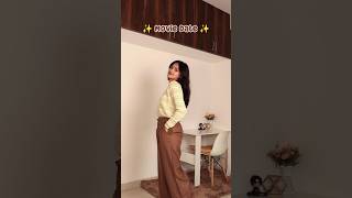 Styling My Brown Trouser from AMAZON 🤎 #trouser #amazon #amazonfinds