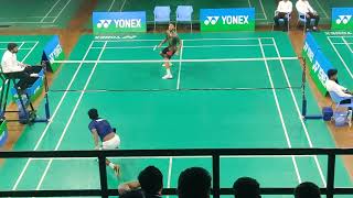 Ayush Shetty vs Bhargav S _ MS Finals_Karnataka State Badminton Championships 2023 set-1 part-2