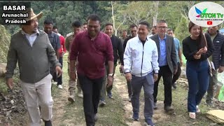 DGP Arunachal and Bollywood Celebrities visited Laiho Eco Tourism Park, Basar