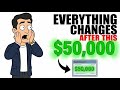 Why Everything Quietly Changes After Your First $50,000 (Most People Miss This)