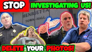 STOP INVESTIGATING US! You NEED PERMISSION.... #Henrietta,NY