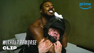 Michael B. Jordan's Prison Fight Scene | Without Remorse | Prime Video