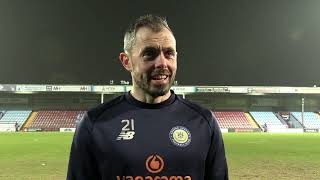 Craig Mahon vs Scunthorpe United | Reaction | Vanarama National League North