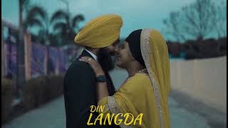 Din Langda || Afsar || Jesky || Latest Punjabi Song || 2025 || Romantic Song #trending