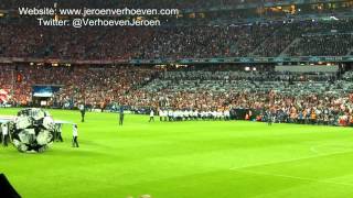 Openings ceremonie bij Champions League Finale  Bayern Munchen - Chelsea op 19 Mei 2012