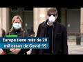 Italia supera los mil muertos por el coronavirus; Europa, principal foco de la pandemia