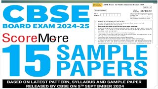 Class 12th maths Lattest Sample questions paper 2025 integrals