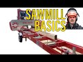 Portable Saw Mill Basics -   Learning to Saw Lumber with the Vallee Big Red Portable Sawmill  -E170