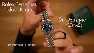 Rolex Datejust 36mm 126234 - 2024 Unboxing and Review!