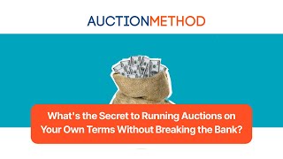 Affordable Auction Software That Works on Your Terms