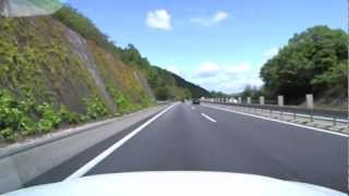 【車載動画】　　【2012年　GW　旅行　8日目】　11　広島岩国道路