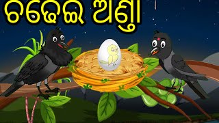 ଟିକି ଚଢ଼େଇ ଅଣ୍ଡା|Tiki Chadhei Odia Bird's Stories|Chadhei Gapa|Cartoon Story|Moral Stories#OdiaGapa|