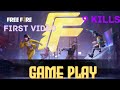 Free Fire Gameplay Video Booyah | My first video | ALAIN FF |